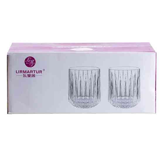 Набір прозорих скляних стаканів 6 шт по 315 мл Київ