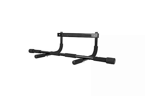 Турнік дверний багатофункціональний PowerPlay 4129 Pull Up Pro Black Луцк