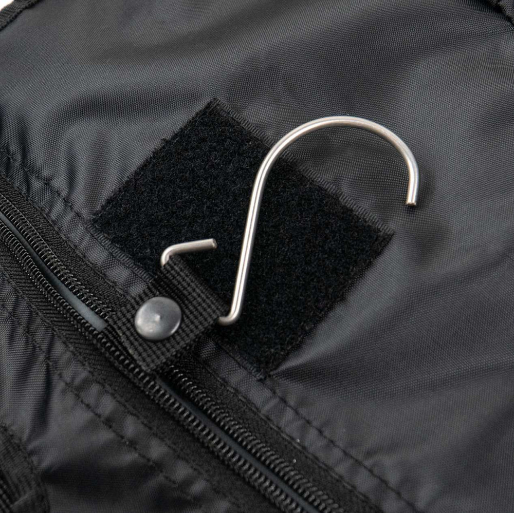 Крючок подвесной 7х4 см из нержавеющей стали для ременной ленты Сумы - изображение 2