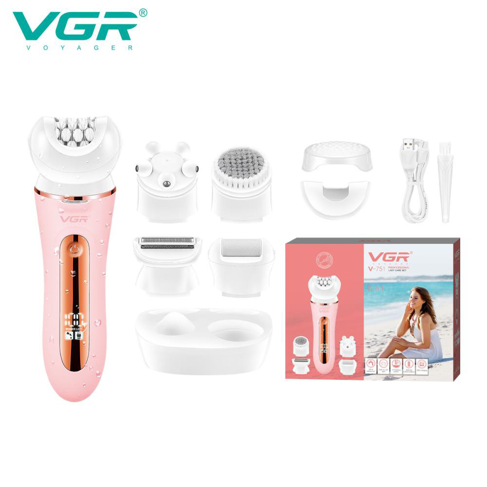 Эпиляторы для всех зон VGR, Пемза для шелушения пяток Эпилятор удаления незаметных волос IB-23 Львов - изображение 4