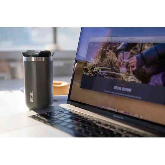 Термокухоль Wacaco Octaroma Lungo 300 мл, сірий Київ