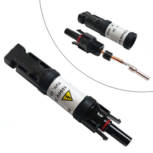 Діод блокуючий MC4 1000В 30А IP67 для сонячних батарей з роз’ємами 4мм Київ - фото 1