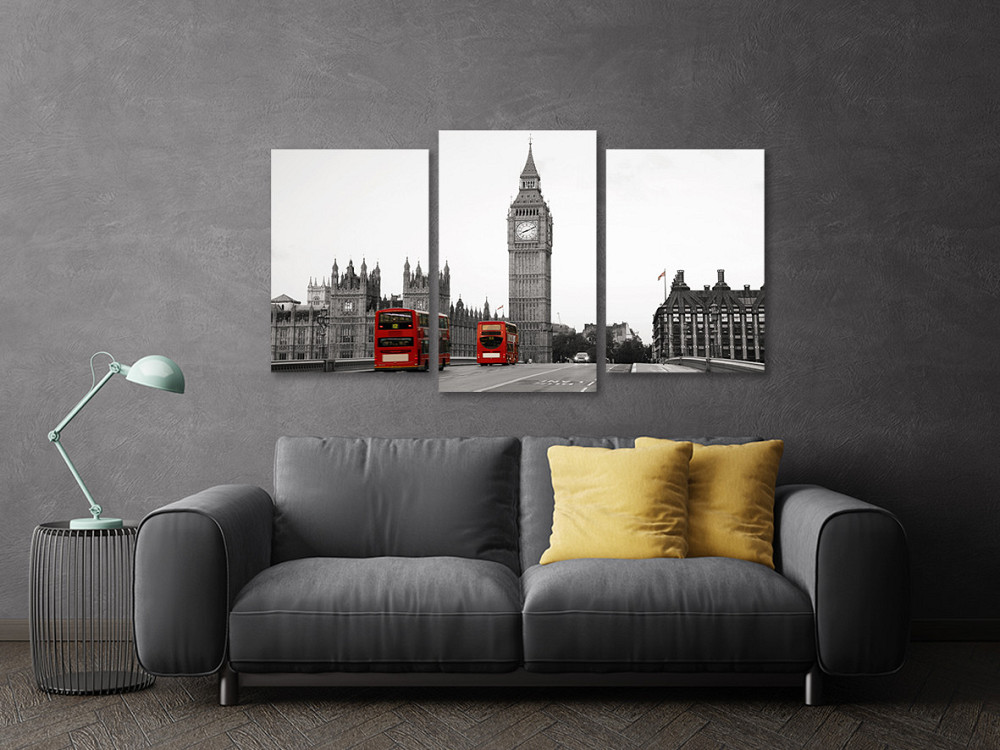 Модульная картина в гостиную / спальню Вежа  Біг бен   Art-524_3 100x150 см Киев - изображение 3
