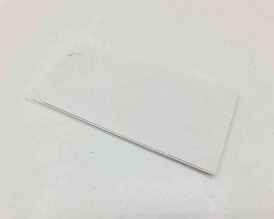 Пакет бумажный (Саше) 10/4*19 Белый 100 штук (100 шт) Харьков