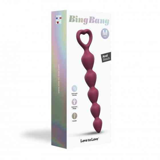 Анальная цепочка Love To Love BING BANG M - PLUM STAR Sex Aura Киев