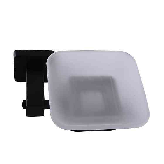 Мильниця одинарна Globus Lux BQ9408 чорна матова SUS304 Луцк