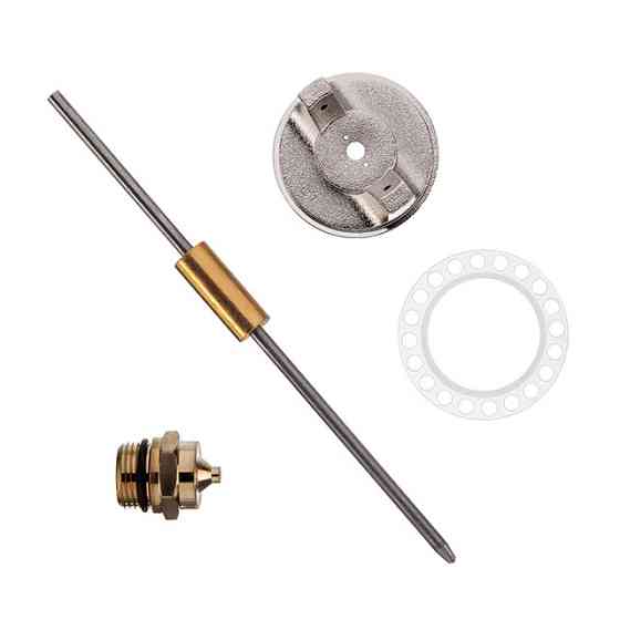 Комплект форсунки 2,2 мм для фарбопультів HP PT-0204, PT-0205, PT-0210, PT-0211 (форсунка, повітряна головка, голка) INTERTOOL Київ