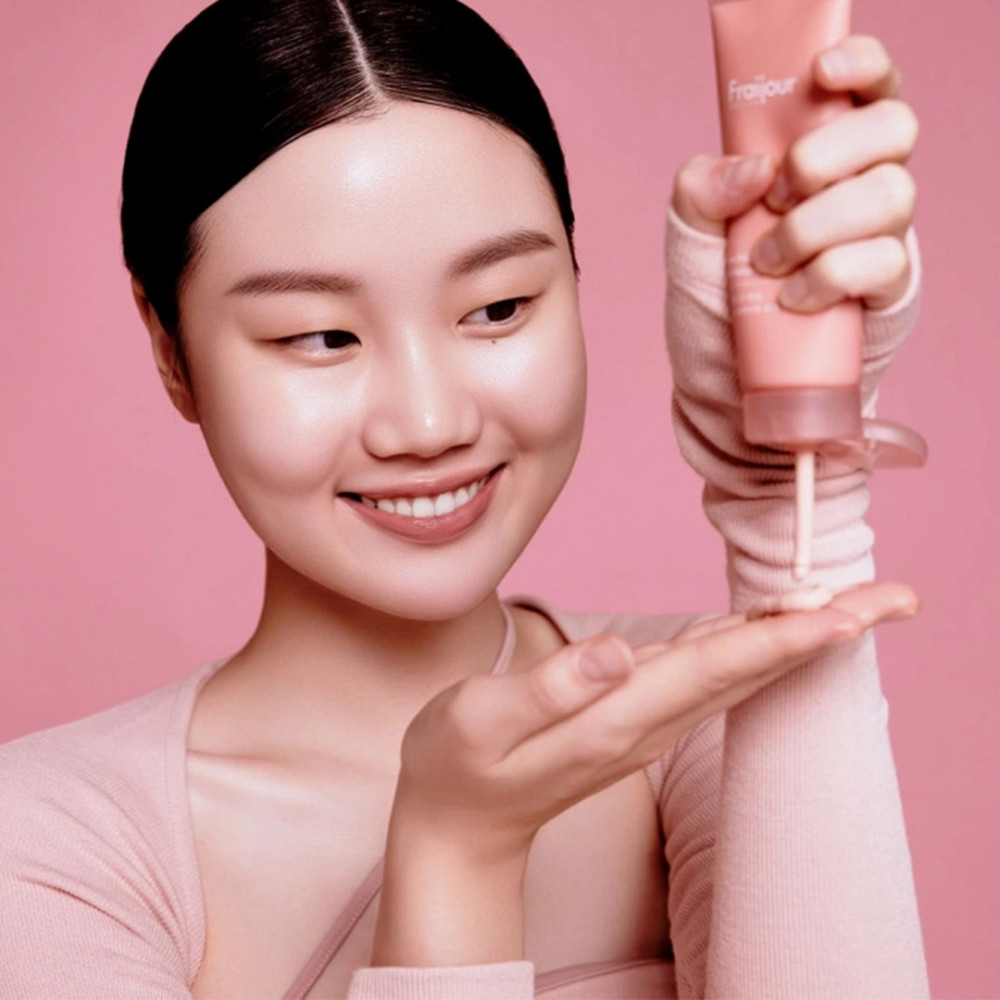 Смягчающая глиняная маска с пробиотиками 5-Lacto Retexture Rosy Mask Fraijour 75 мл Киев - изображение 3