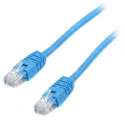 Патч-корд 0.25м UTP cat 6 CCA blue Cablexpert (PP6U-0.25M/B) Вінниця - фото 1