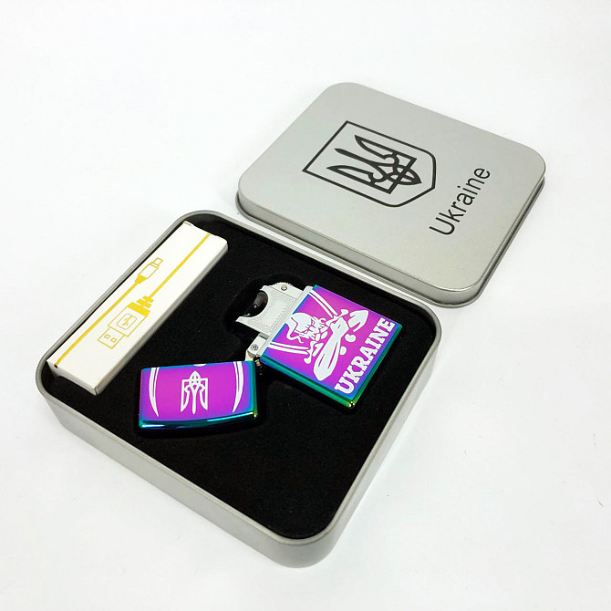 Запальничка подарункова вічна HL-449, Usb запальничка з електроімпульсом Подарунок другові OH-78 Київ - фото 4
