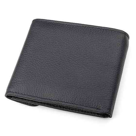 Кошелек ST Leather 18313 (ST155) кожаный Черный Киев