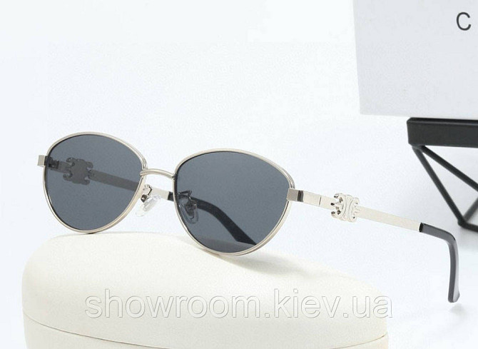 Женские брендовые солнцезащитные очки CL 40246 silver Киев - изображение 1