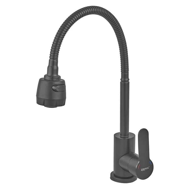 Змішувач для кухні Zerix DAX-011 Black Reflector з нерж. сталі SUS304   ( ZX4822 ) 34097 Харків - фото 2