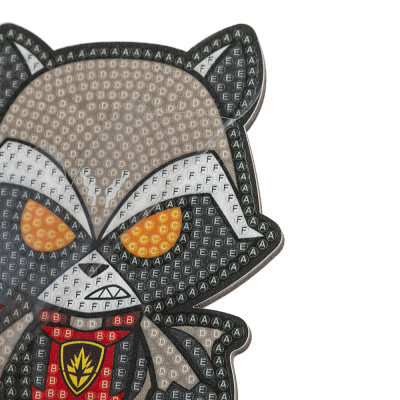 Набор для творчества Crystal Art Енот Ракета (CAFGR-MCU012) Винница - изображение 5