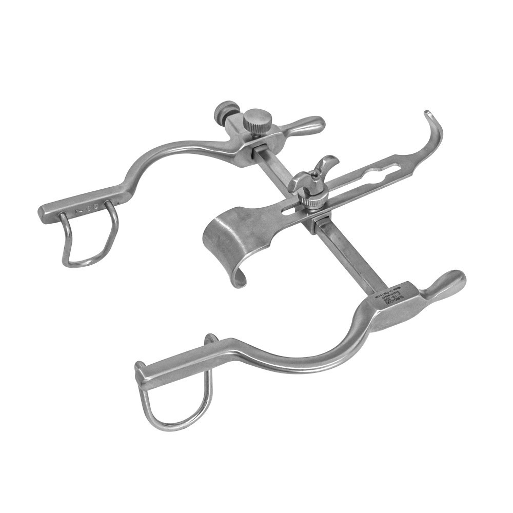 Ретрактор брюшной Balfour-детский, центральная лопатка = 24x20 мм, малая лопатка = 27 мм J-19-356 Днепр - изображение 1