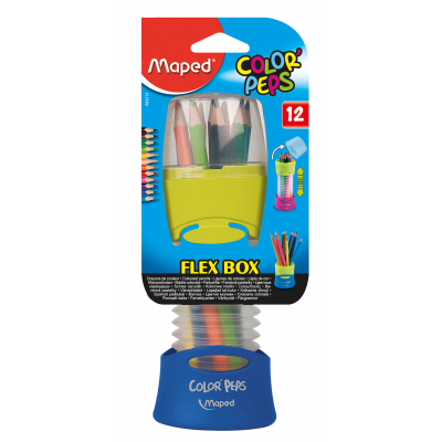 Олівці кольорові Maped Color Peps Classic 12 кол. розсувний пенал (MP.683212) Вінниця