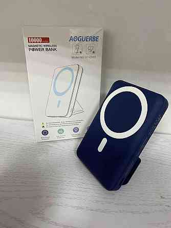 Б/В Power Bank AOGUERBE 10000 mAh MagSafe 22.5W: портативний зарядний пристрій зі складною підставкою та дисплеєм Київ
