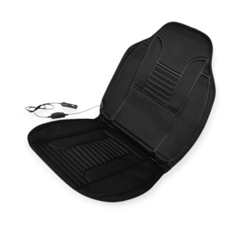 Накидка подогревом сиденья+спинка высокая черная 12в, 45вт, переключ. 3 режима, 100х50см с Мукачево - изображение 1