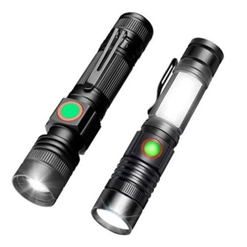 Фонарь портативный переносной BL-502 T6+COB, Карманный тактический фонарик, Светодиодный фонарь с зумом RE-92 Львов - изображение 3