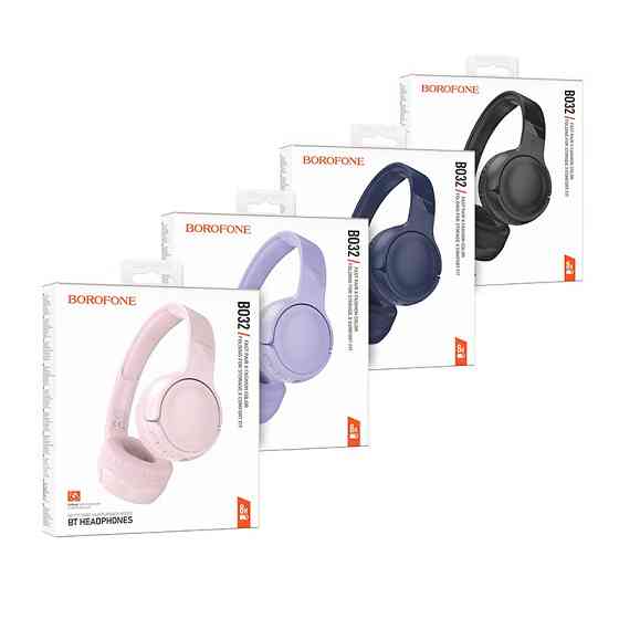Беспроводные наушники BOROFONE BO32 Show BT headphones Black Одесса