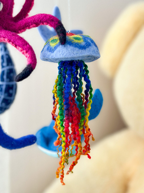 Дитячий мобіль на ліжечко «Підводний світ» Київ - фото 6