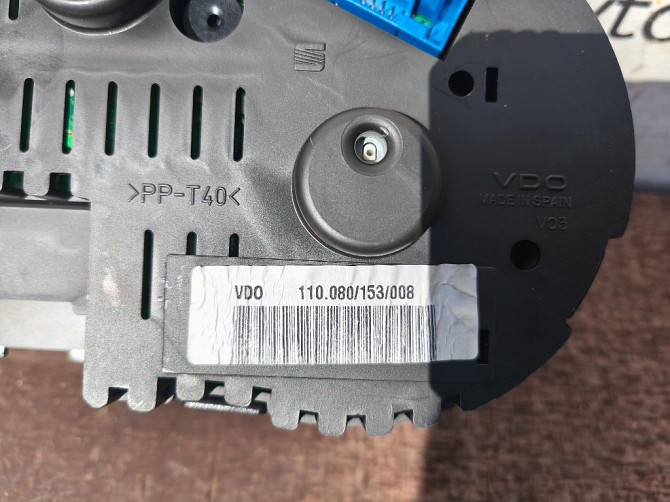 Панель приладів (спідометр) Seat Leon 1.6 бензин 16V 1998-2005 (W01M0920822G) Ковель - изображение 4