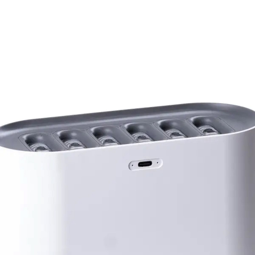 Happy Life Зволожувач повітря з RGB-підсвічуванням і синхронізацією з музикою 900 мл, білий Киев - изображение 7