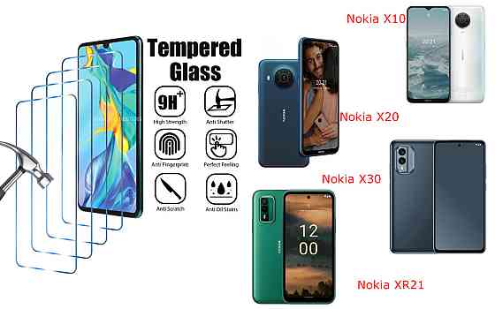 Защитное стекло ArmorGlass для Nokia X10, Nokia X20, Nokia X30, Nokia XR21 – устойчивое к царапинам и ударам Киев