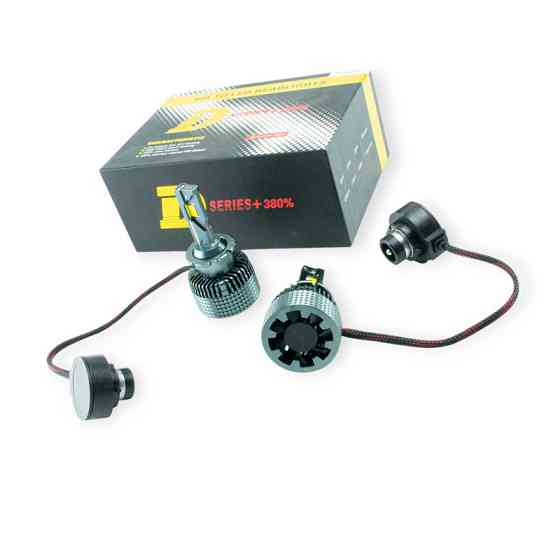 Автолампа D4 12V M18D 6000K 7000L 70W радіатор з вентилятором та обманкою Optimal-L LED Мукачево