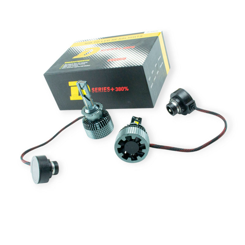 Автолампа D4 12V M18D 6000K 7000L 70W радіатор з вентилятором та обманкою Optimal-L LED Мукачево - фото 1