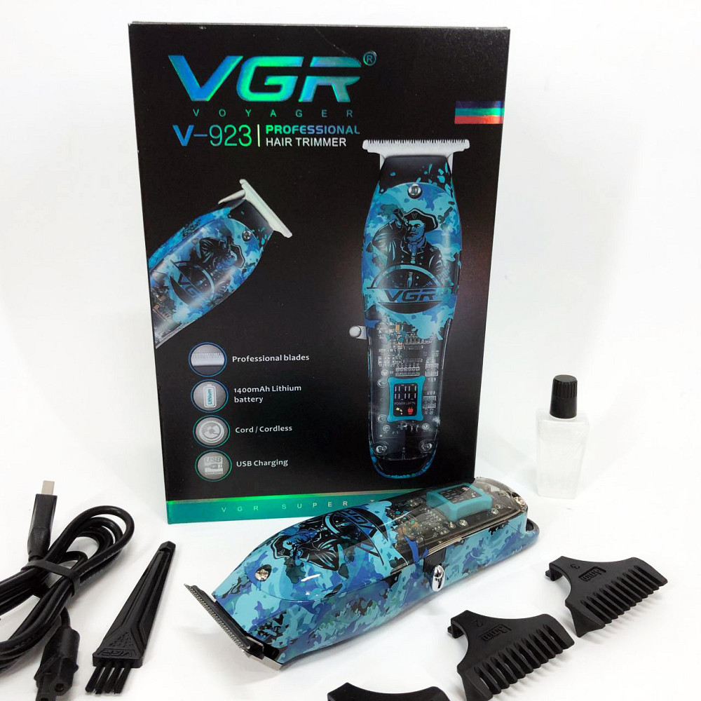Модний машинка для стрижки волосся VGR, Гострі професійні машинки для стрижки волосся WM-96 Івано-Франківськ - фото 8