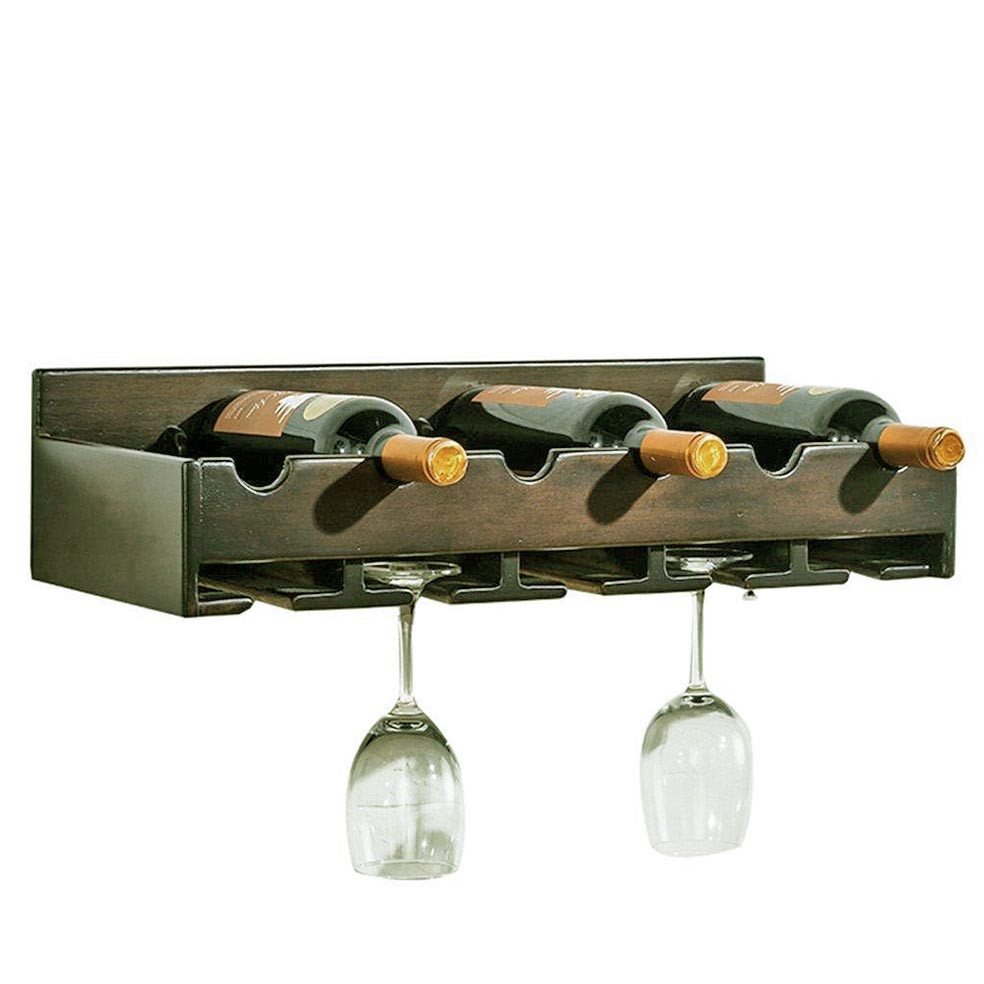 Настенная винная полка 