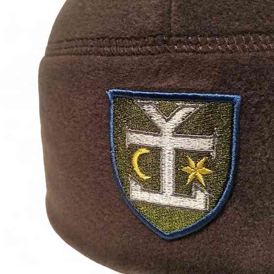 Шапка фліс 54 ОМБр хакі Запоріжжя