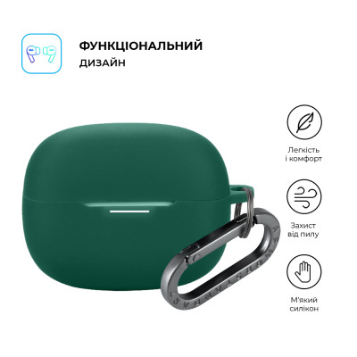 Чохол для навушників Armorstandart Hang Case для Xiaomi Redmi Buds 6 Pro Green (ARM83396) Вінниця - фото 2