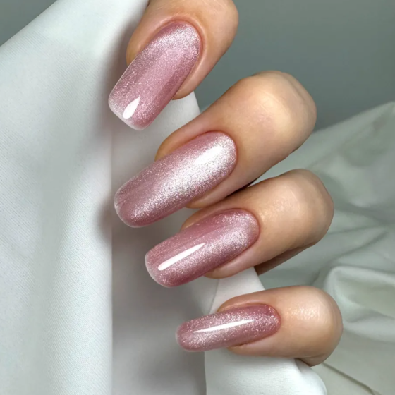 База для нігтів JOIA vegan Magic Cat Base 03 Rose charm (з ефектом котячого ока) 8мл Херсон