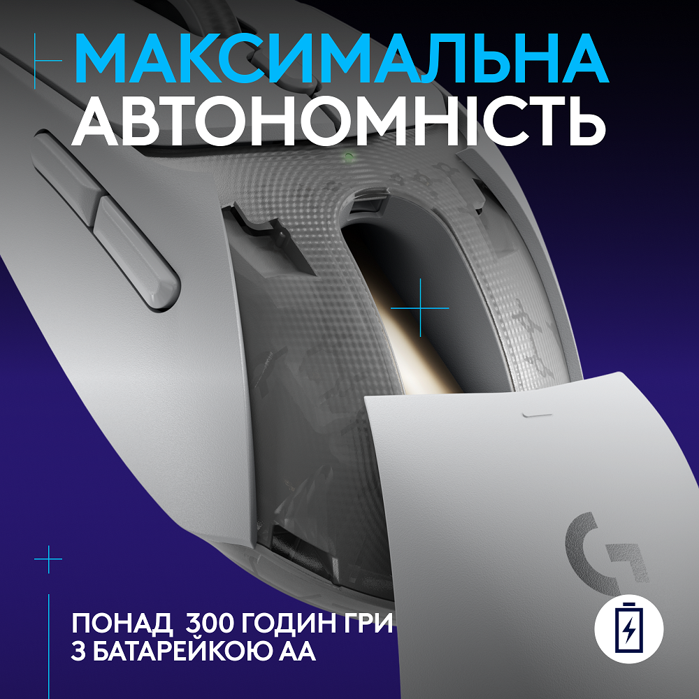 Миша Logitech G309 LIGHTSPEED White (910-007207) (6998417) Київ - фото 8
