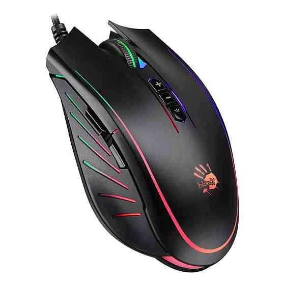 Миша A4Tech Q81 Bloody Neon XGlide Curve Black Чорний Харьков