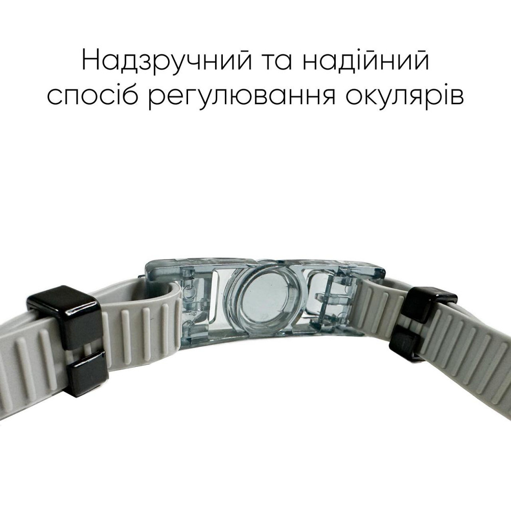 Окуляри для плавання Renvo Gilgit Уні Anti-fog Сірий OSFM (2SG520-02) Киев - изображение 5