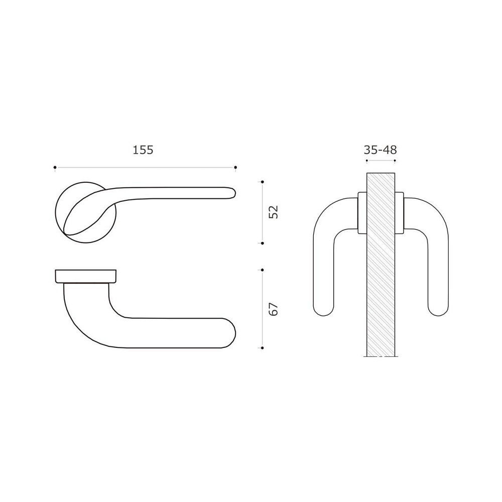 Ручка SYSTEM PALMA хром полированный Киев - изображение 2
