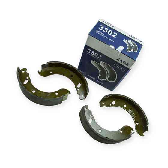 Колодки ГАЗ 3302, 2705, 2217 задні (к-кт 4 шт) (ЛЮКС) ЗАРЗ гальмівні Мукачево