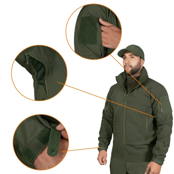 Куртка мужская теплая Phantom System (Оливковый) 3XL Винница