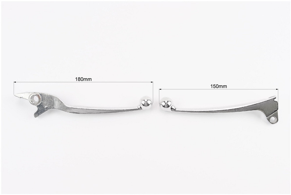 Важелі керма ліве, праве к-кт 2шт (під диск./барабан. гальмо) "хром" Київ - фото 3