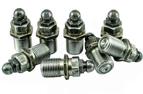 Болт клапана 2101-2107 (к-кт 8 шт) (солдатик) старий зразок у зборі Аналог регулювання Мукачево