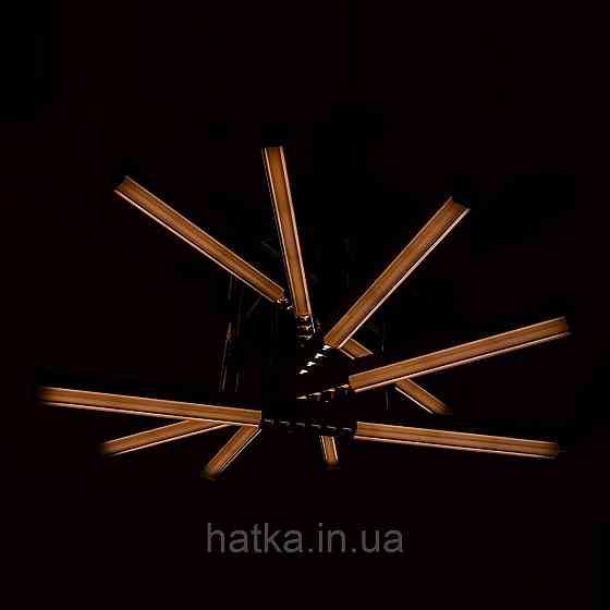 Люстра світлодіодна акрилова Sirius B YH839/5 WT+GD 65W Київ