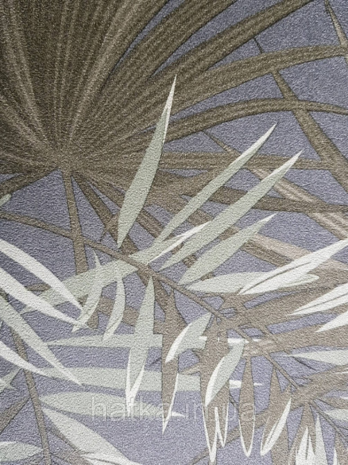 Шпалери флізелінові eco Decoprint Essentials EE22534 листя папороть зелені салатові Київ - фото 3