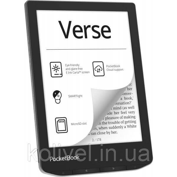 Електронна книжка PocketBook Verse (PB629) Mist Grey (PB629-M-CIS) Київ - фото 2