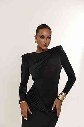 Жіноча елегантна приваблива максі-сукня з мікродайвінга Одеса