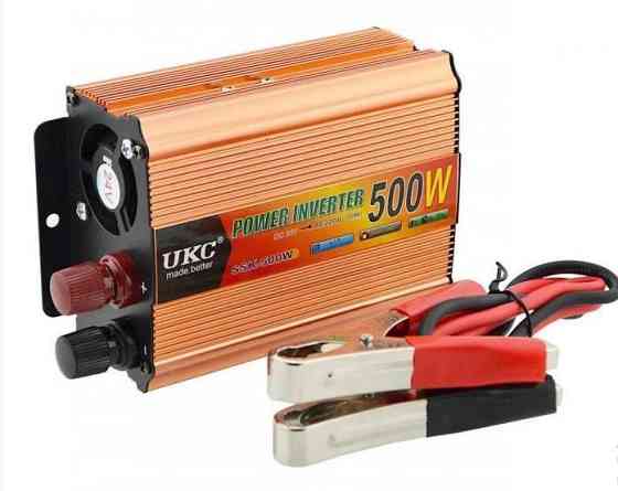 Преобразователь напряжения AC/DC UKC SSK-500W/220В + USB Инвертор Винница