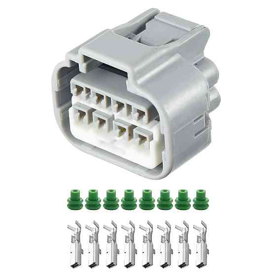 Разъем коннектор 8-кон., Светодиодные Фары, 7283-1081-490980-10891, YAZAKI, Toyota, YAZAKI, Lexus, Toyota 41153 Киев