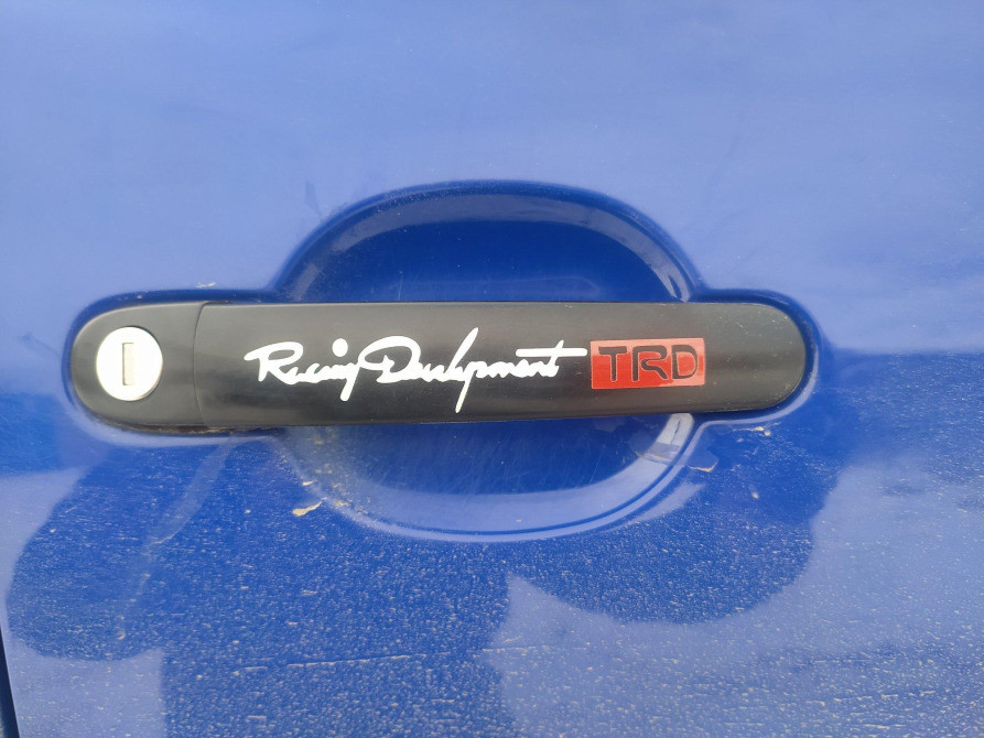 Наклейка на ручки авто Trd номер 7 Белая светоотра Киев - изображение 4